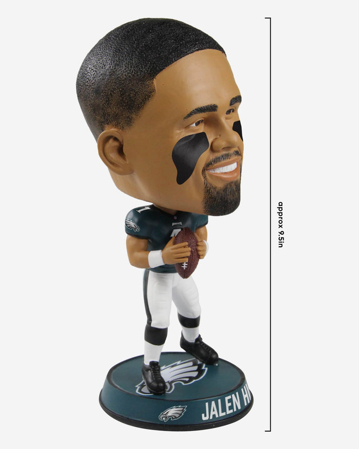 Jalen Hurts Philadelphia Eagles Action Pose Bighead Bobblehead FOCO - FOCO.com