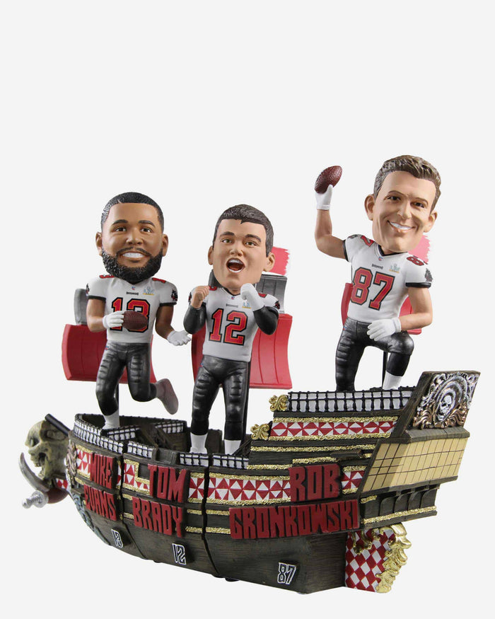 Mike Evans Tampa Bay Buccaneers Super Bowl LV Champions Big 3 Bobblehead FOCO - FOCO.com