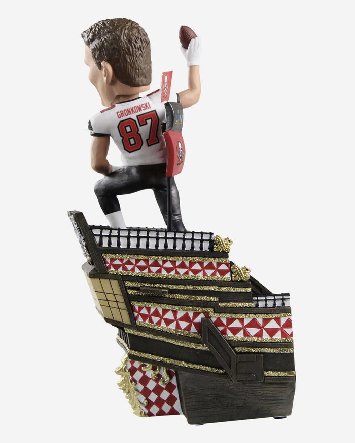 Rob Gronkowski Tampa Bay Buccaneers Super Bowl LV Champions Big 3 Bobblehead FOCO - FOCO.com