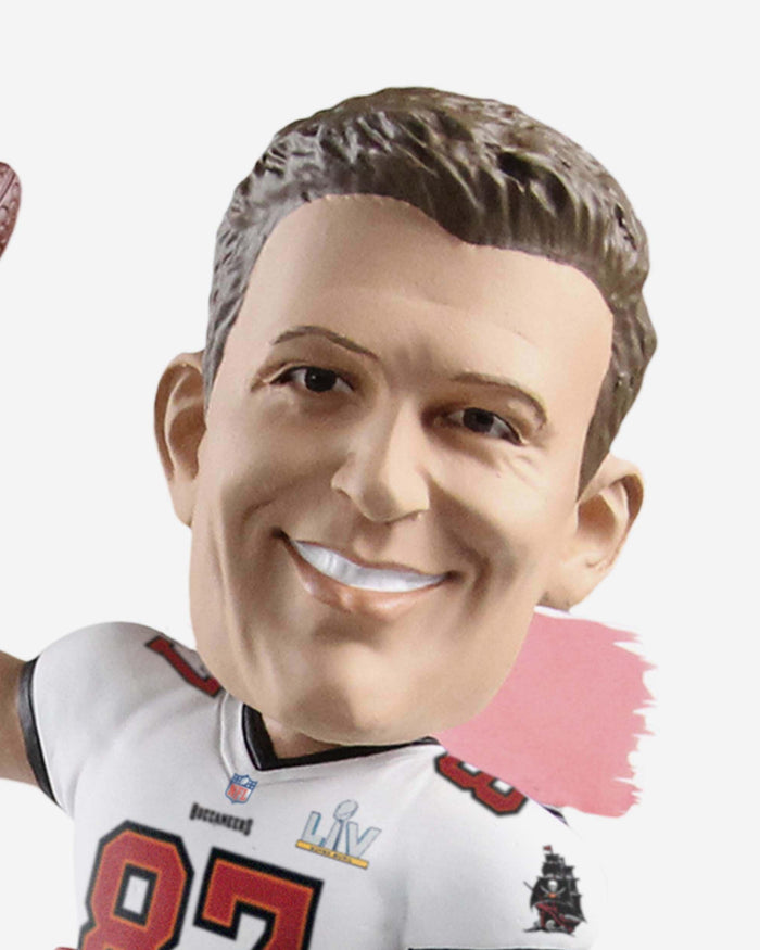 Rob Gronkowski Tampa Bay Buccaneers Super Bowl LV Champions Big 3 Bobblehead FOCO - FOCO.com