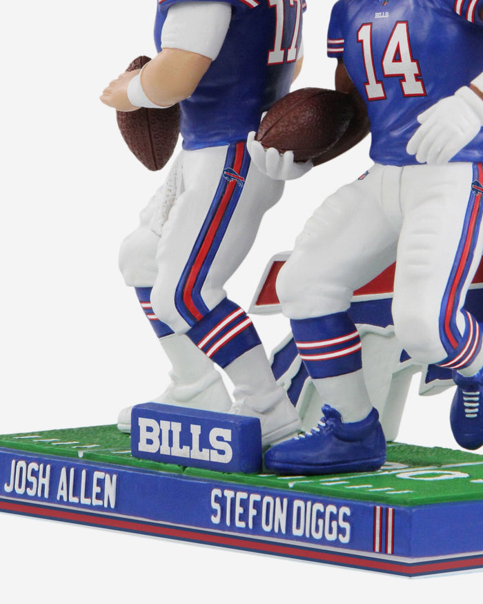 Josh Allen & Stefon Diggs Buffalo Bills Bobblemate Dual Bobblehead FOCO - FOCO.com