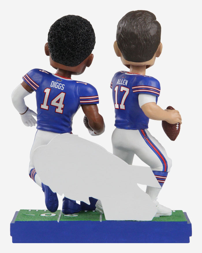 Josh Allen/Stefon Diggs (Buffalo Bills) Imports Dragon NFL 6 Figure Series  3 Combo (2)