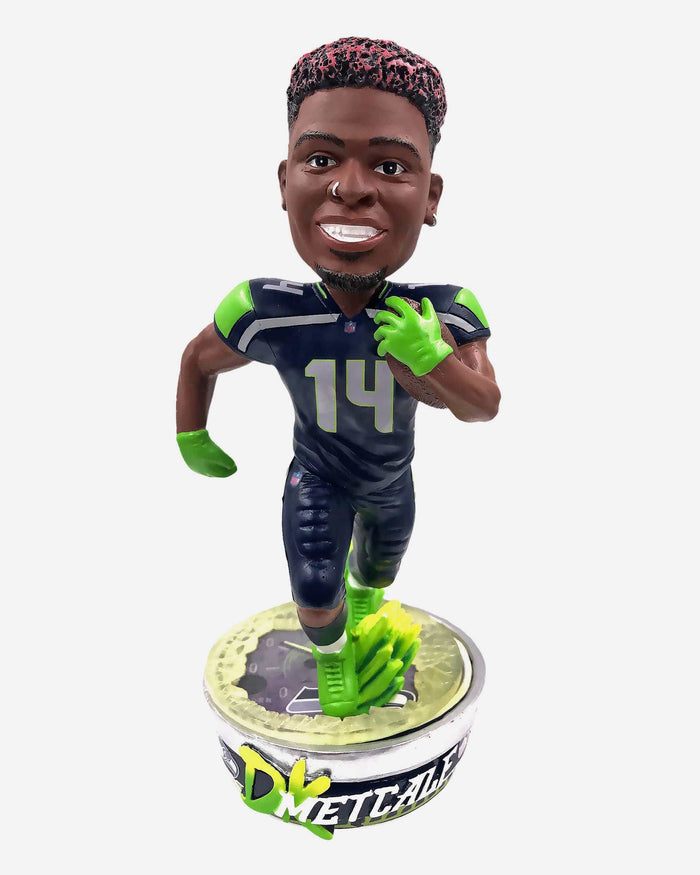 DK Metcalf Seattle Seahawks Speed Chase Bobblehead FOCO - FOCO.com