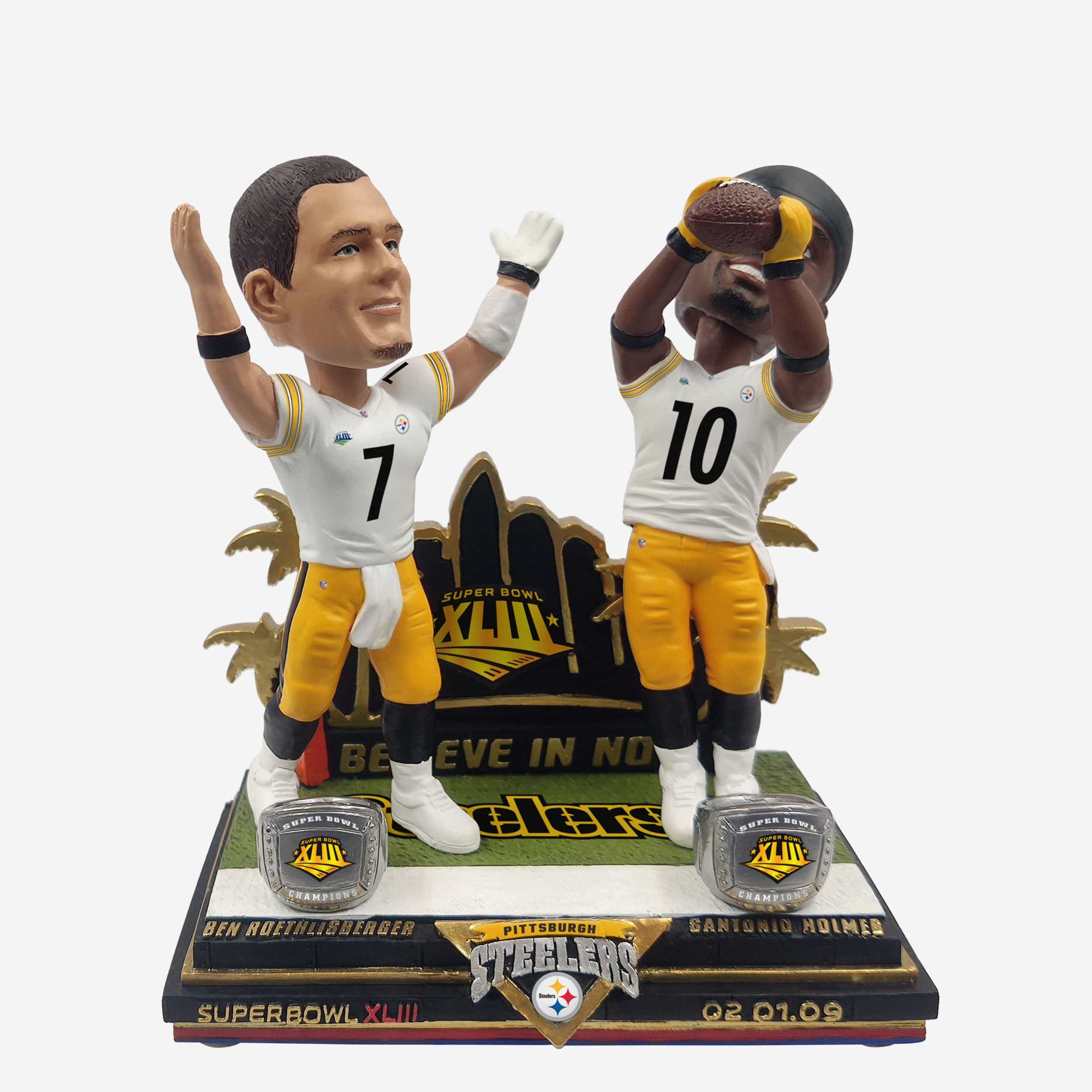 Big Ben Roethlisberger SB 40 Knucklehead Bobble ORIG BOX SB buy XL STEELERS BIGHEAD