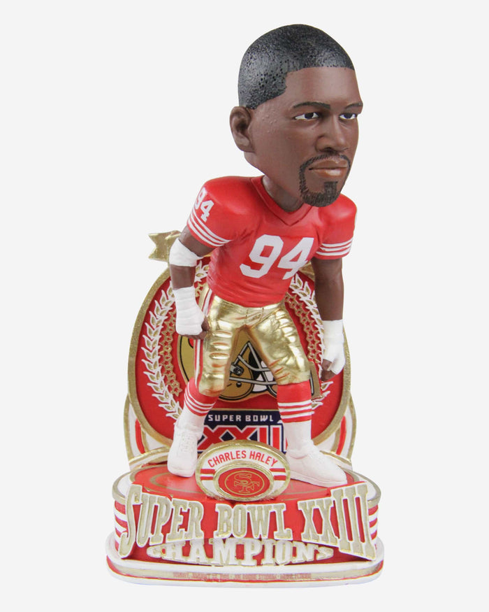 Charles Haley San Francisco 49ers Super Bowl XXIII Champions Commemora FOCO