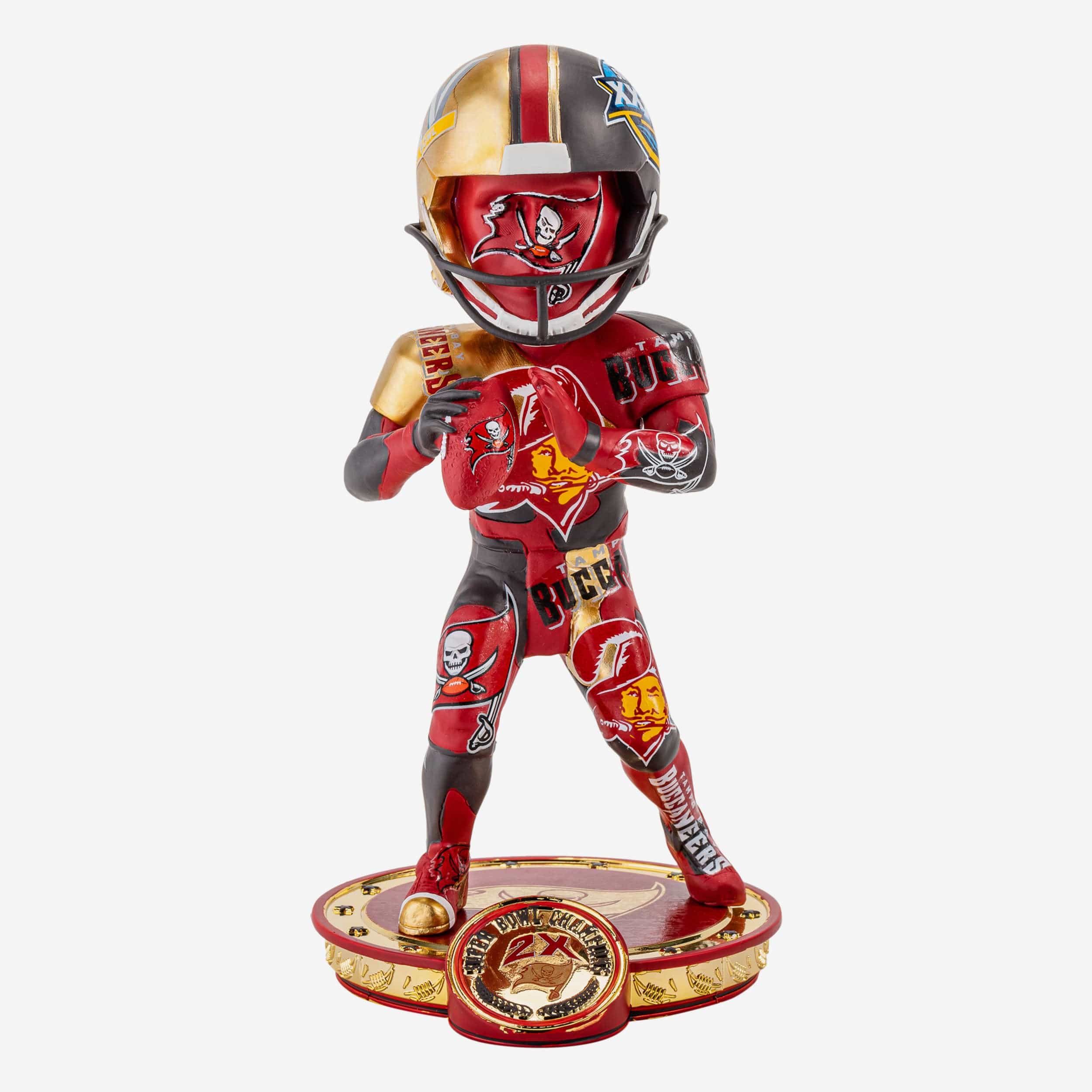 Tampa Bay Buccaneers Super Bowl 37 Champ Forever Collectibles Mini  Bobblehead Set CO - Caseys Distributing