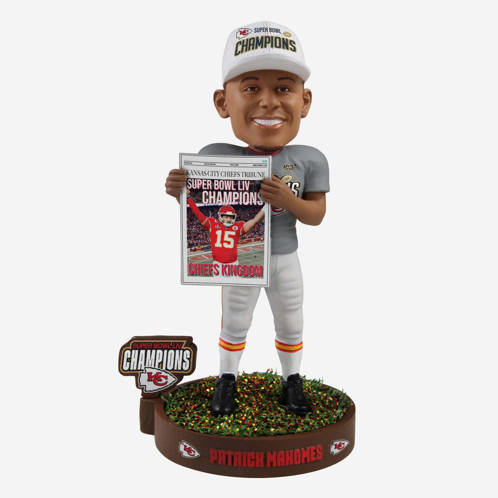 Patrick Mahomes Kansas City Chiefs Celebration Bobblehead FOCO - FOCO.com