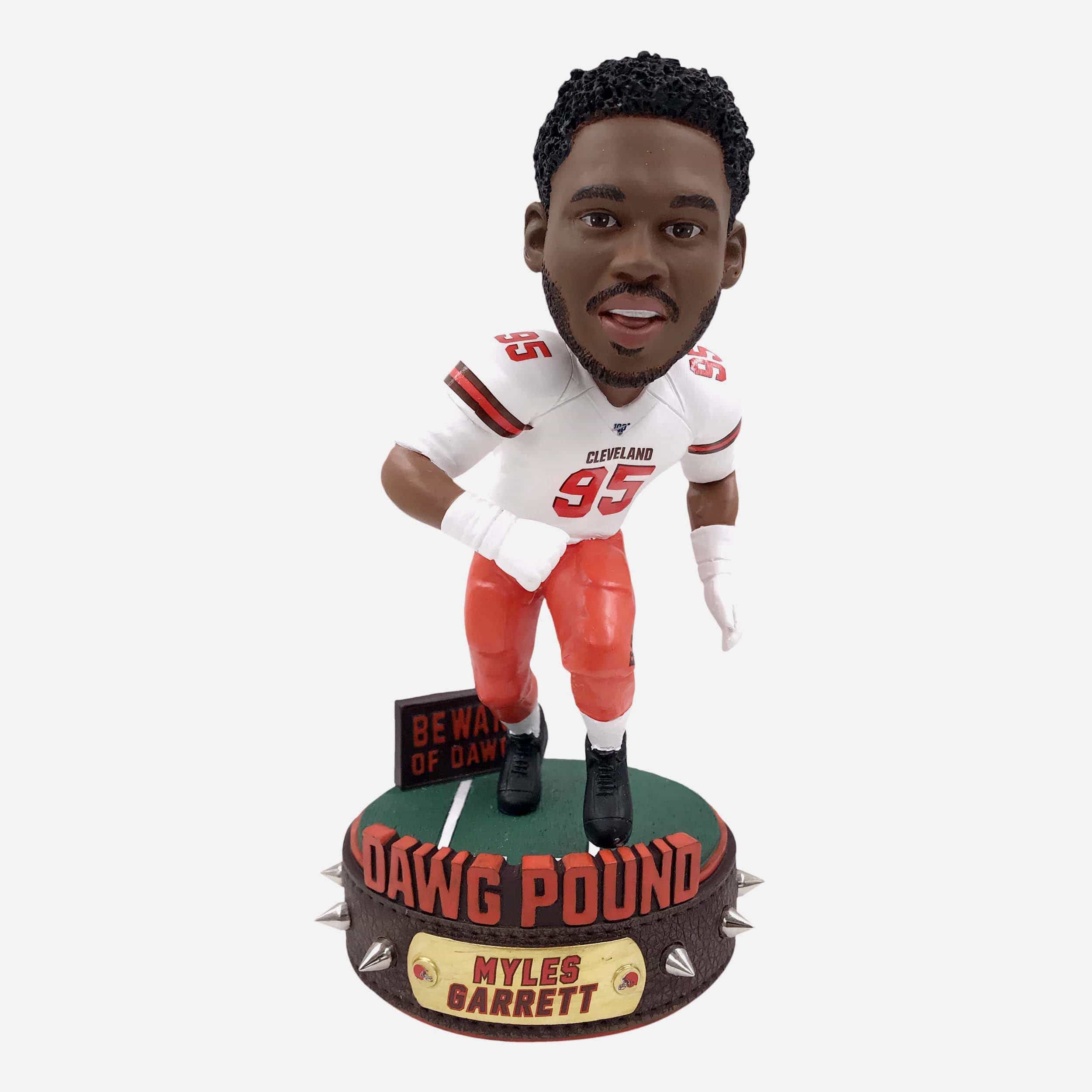 Myles Garrett Cleveland Browns 2023 Alternate Helmet Bobblehead FOCO