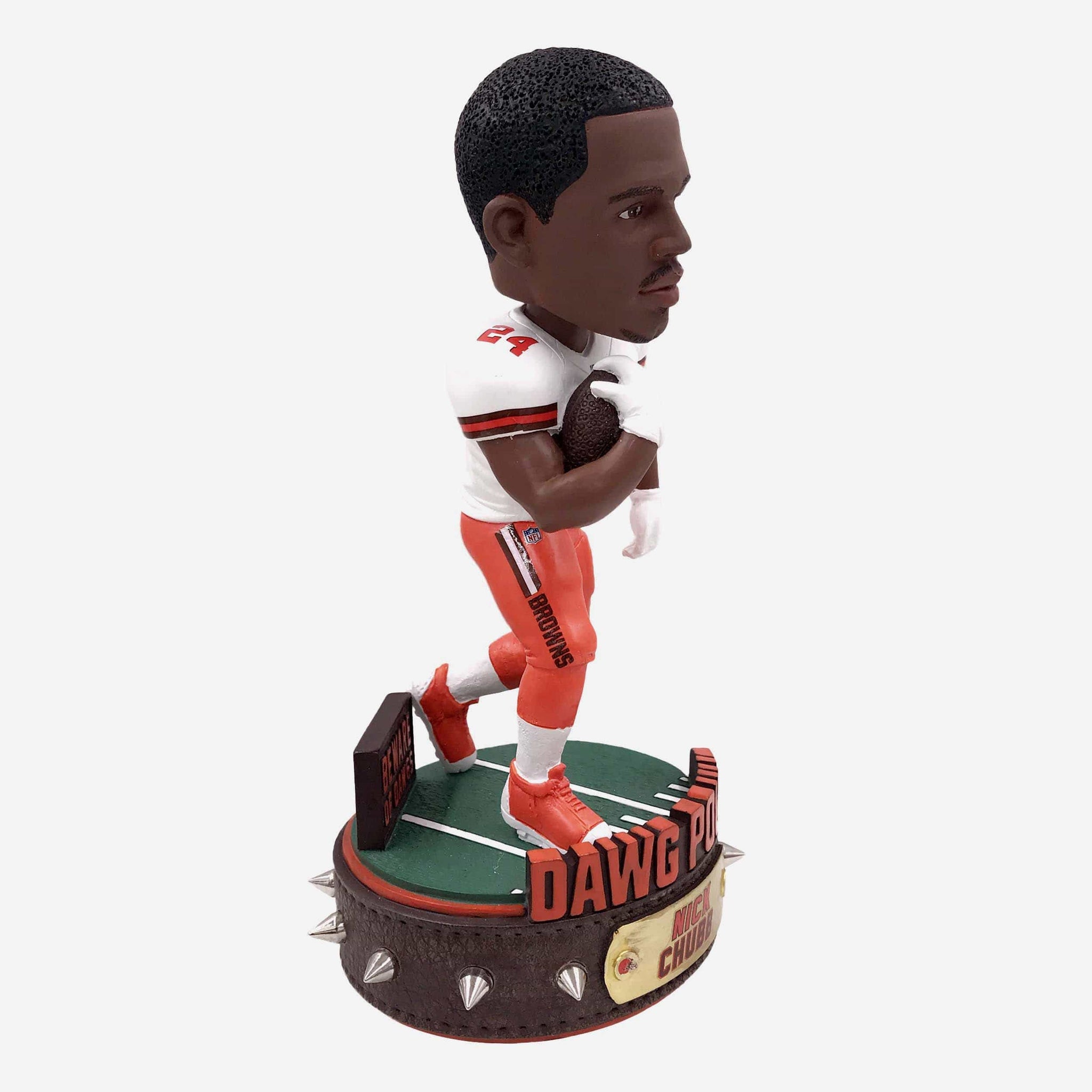 Nick Chubb Cleveland Browns Away Jersey Variant Bighead Bobblehead