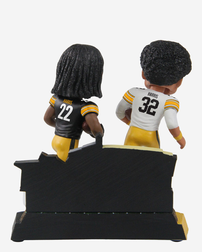 Franco Harris & Najee Harris Pittsburgh Steelers Then And Now Bobblehead FOCO - FOCO.com