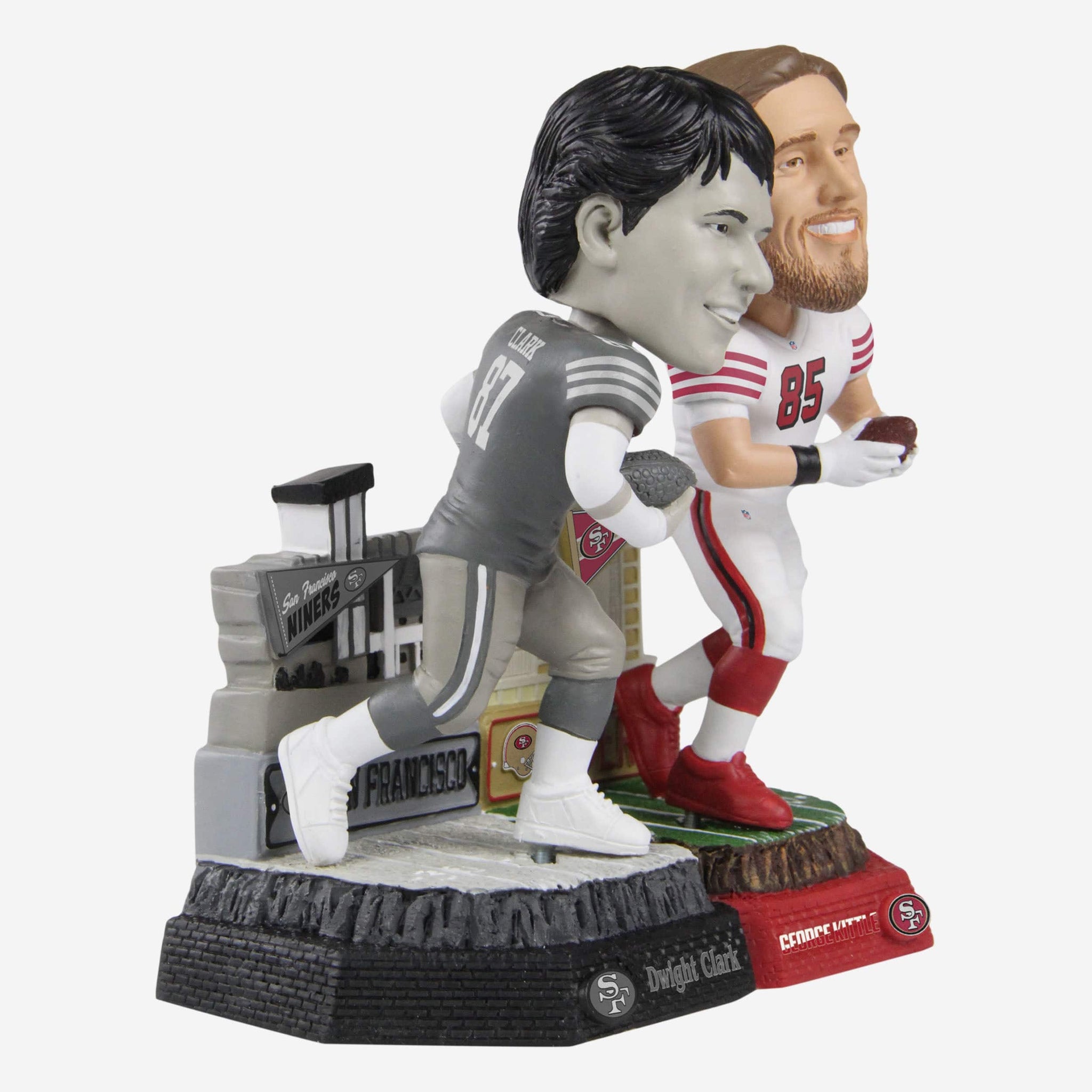  Dwight Clark The Catch (San Francisco 49ers)CLARKtoys  Exclusive Bobblehead 360 : FOCO: Sports & Outdoors