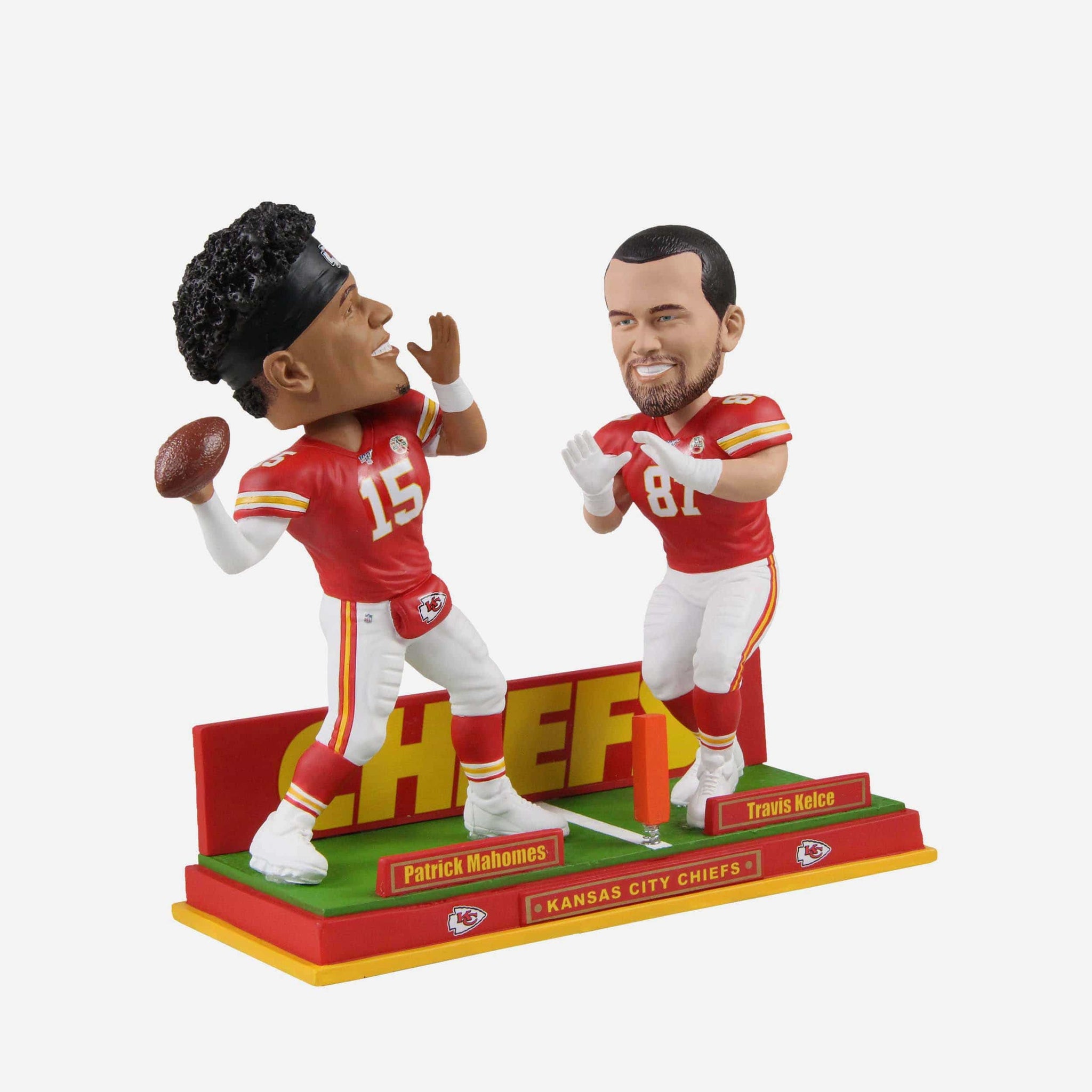 : Patrick Mahomes (Kansas City Chiefs)Superbowl 57 Newspaper  Bobblehead : FOCO: Sports & Outdoors