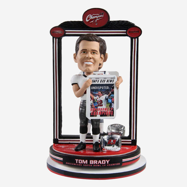 Tom Brady Tampa Bay Buccaneers 2022 International Game Bobblehead FOCO