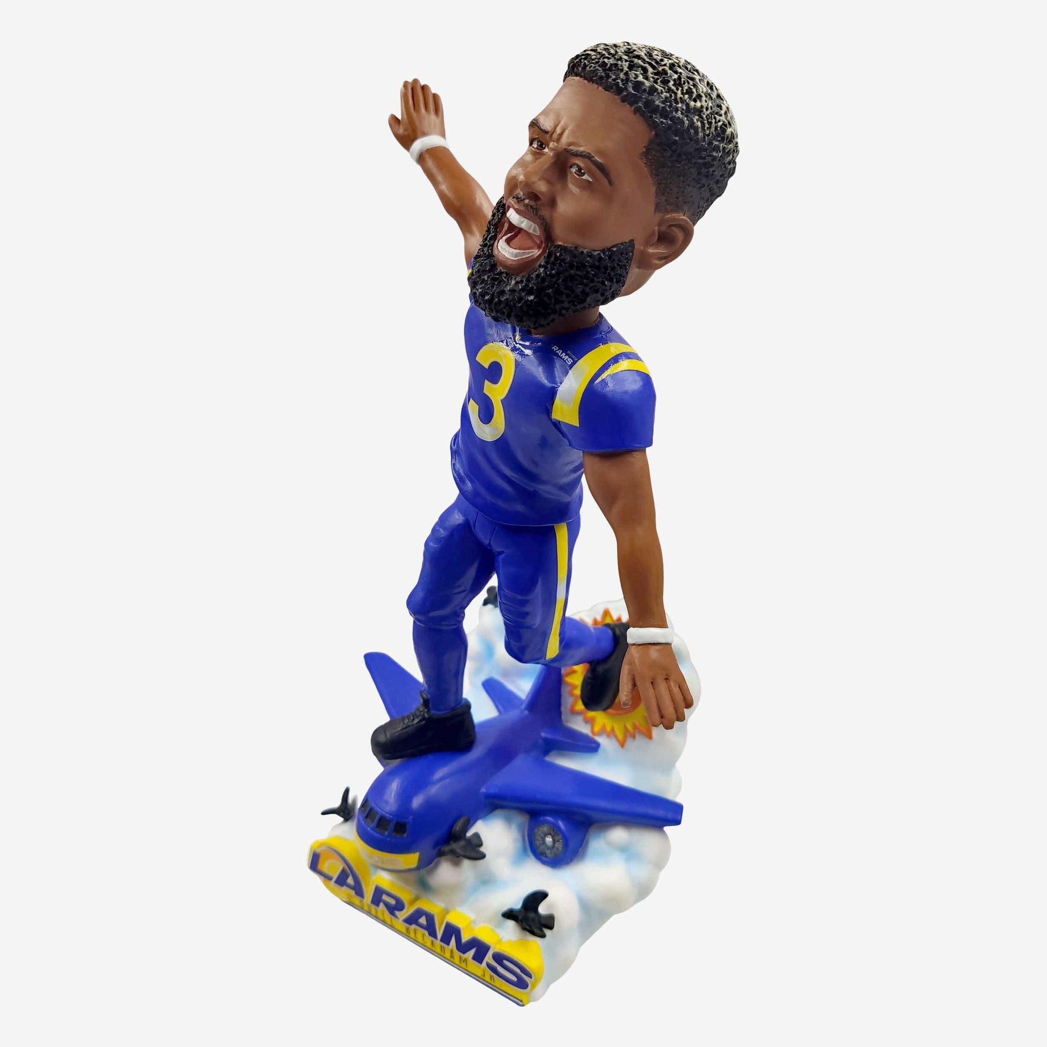 Odell Beckham Jr. Los Angeles Rams FOCO Super Bowl LVI Champions 8''  Bobblehead