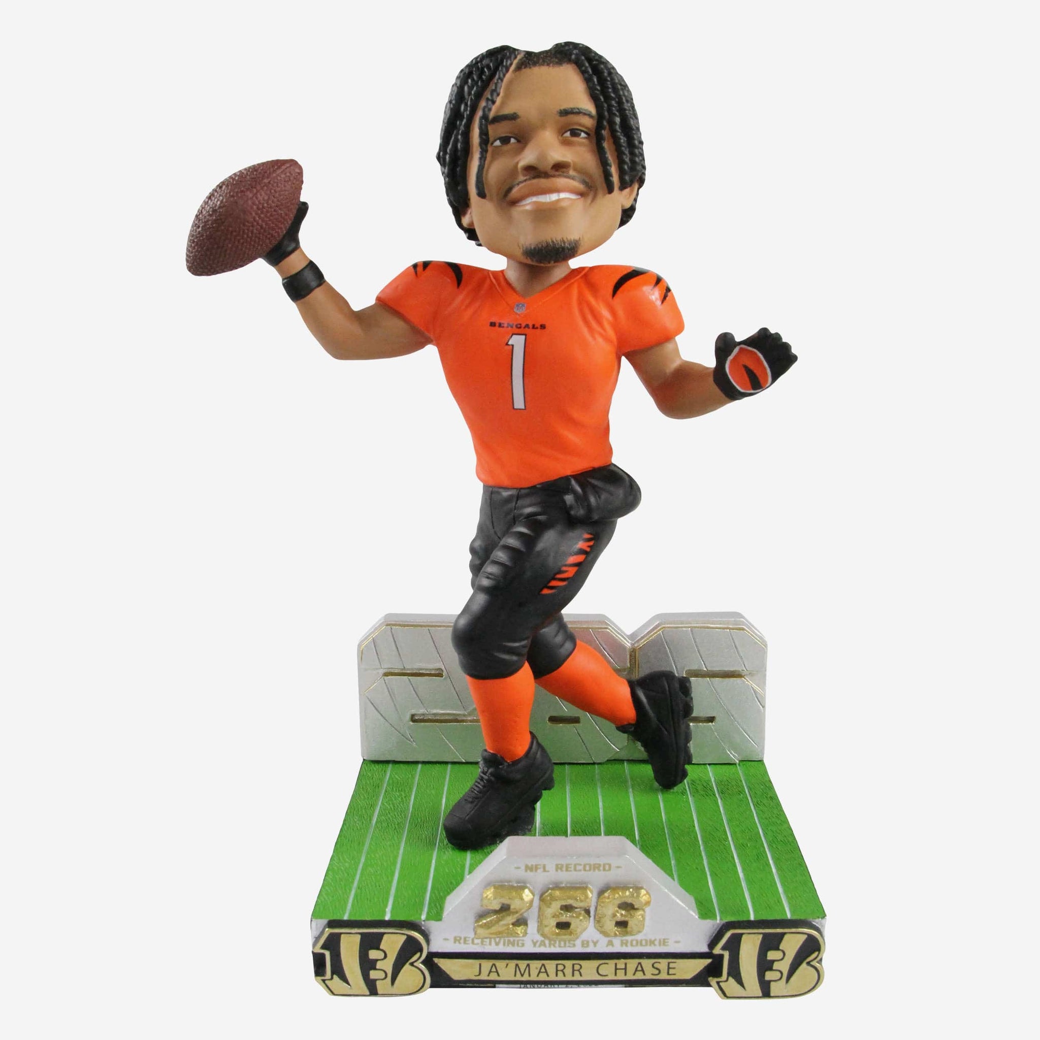 JaMarr Chase Cincinnati Bengals Highlight Series Bobblehead NFL