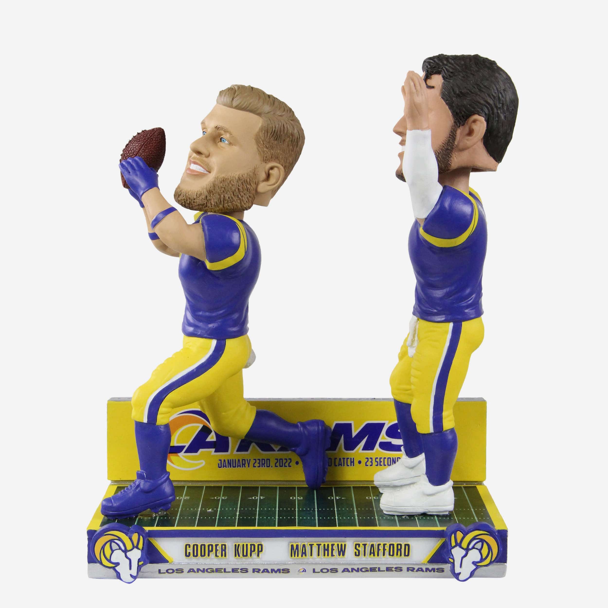 Matthew Stafford and Cooper Kupp Los Angeles Rams Game Winning Touchdo –  National Bobblehead HOF Store