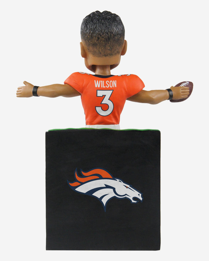 Russell Wilson Denver Broncos Lets Ride Bobblehead FOCO - FOCO.com