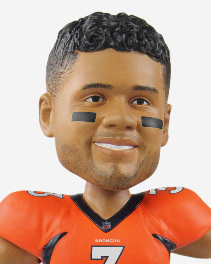 Russell Wilson Denver Broncos Lets Ride Bobblehead FOCO