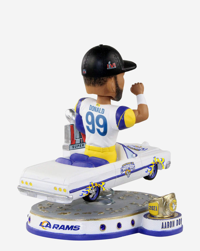 Aaron Donald Los Angeles Rams Low Rider Bobblehead FOCO - FOCO.com