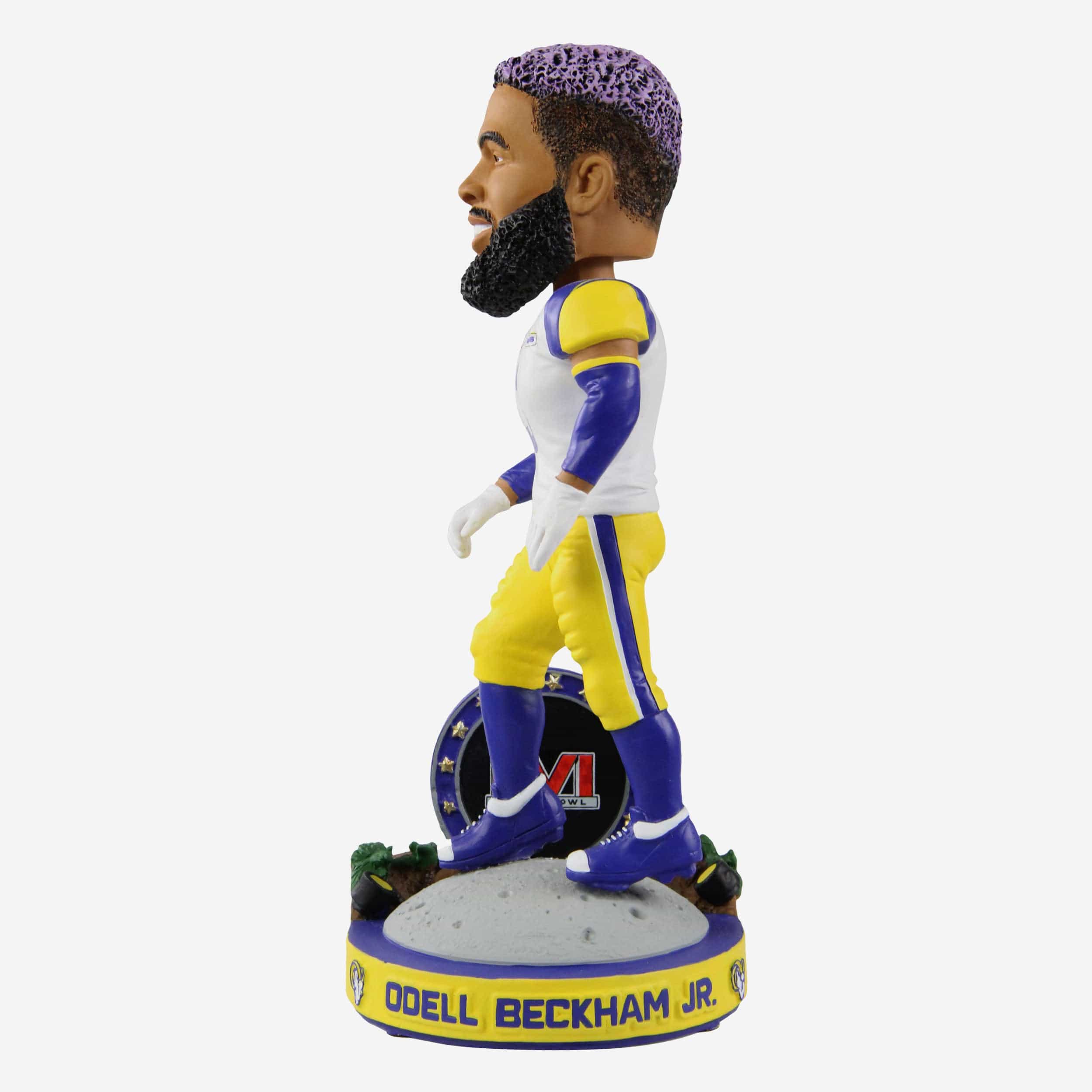 FOCO Odell Beckham Jr. Los Angeles Rams Super Bowl LVI Champions 8''  Bobblehead