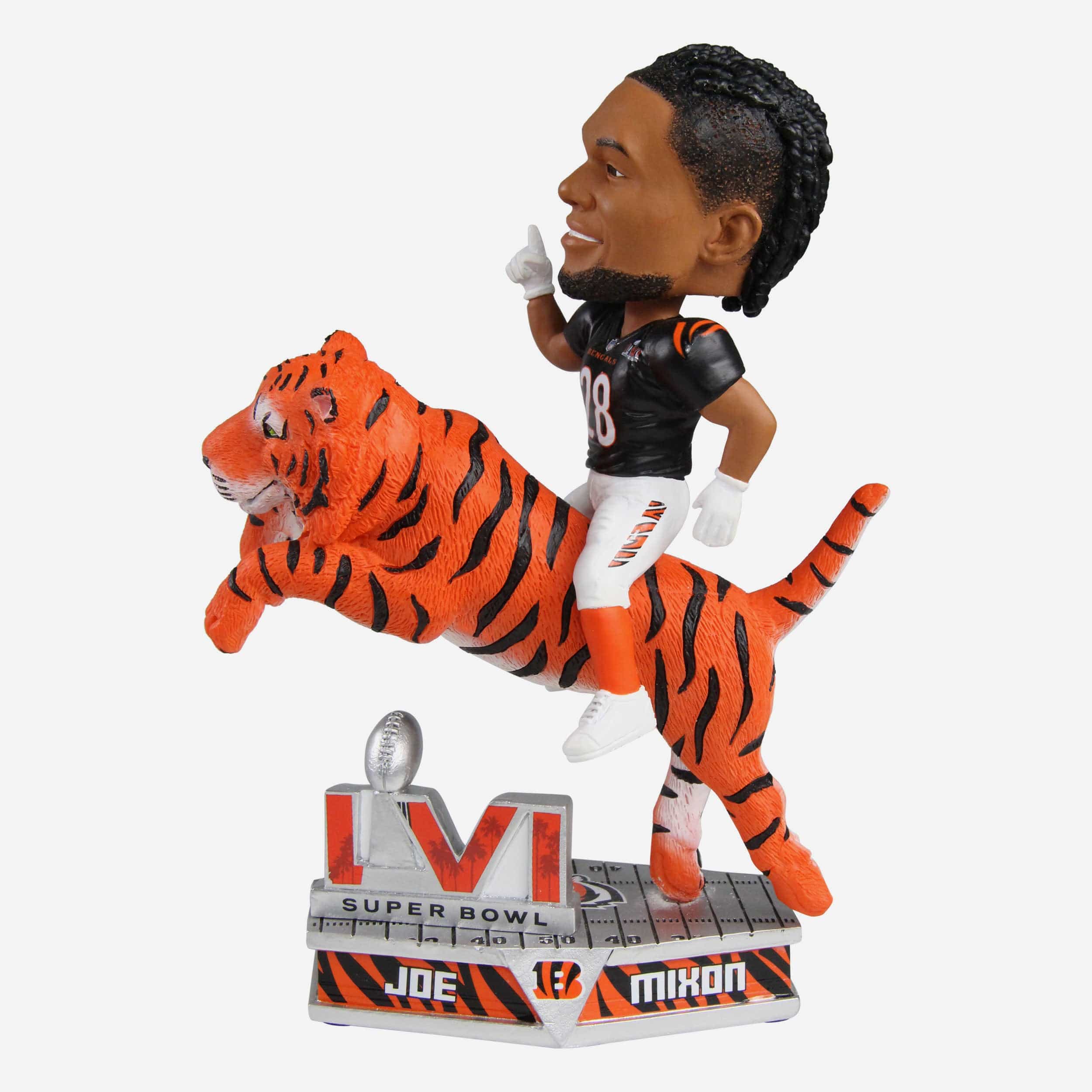 Joe Mixon Wooden Sports Collectible Cincinnati Bengals Figure 