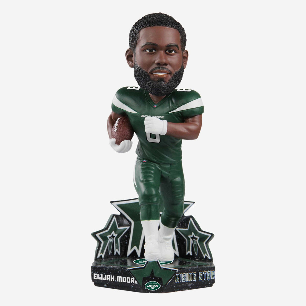 Elijah Moore New York Jets Rising Star Bobblehead FOCO - FOCO.com