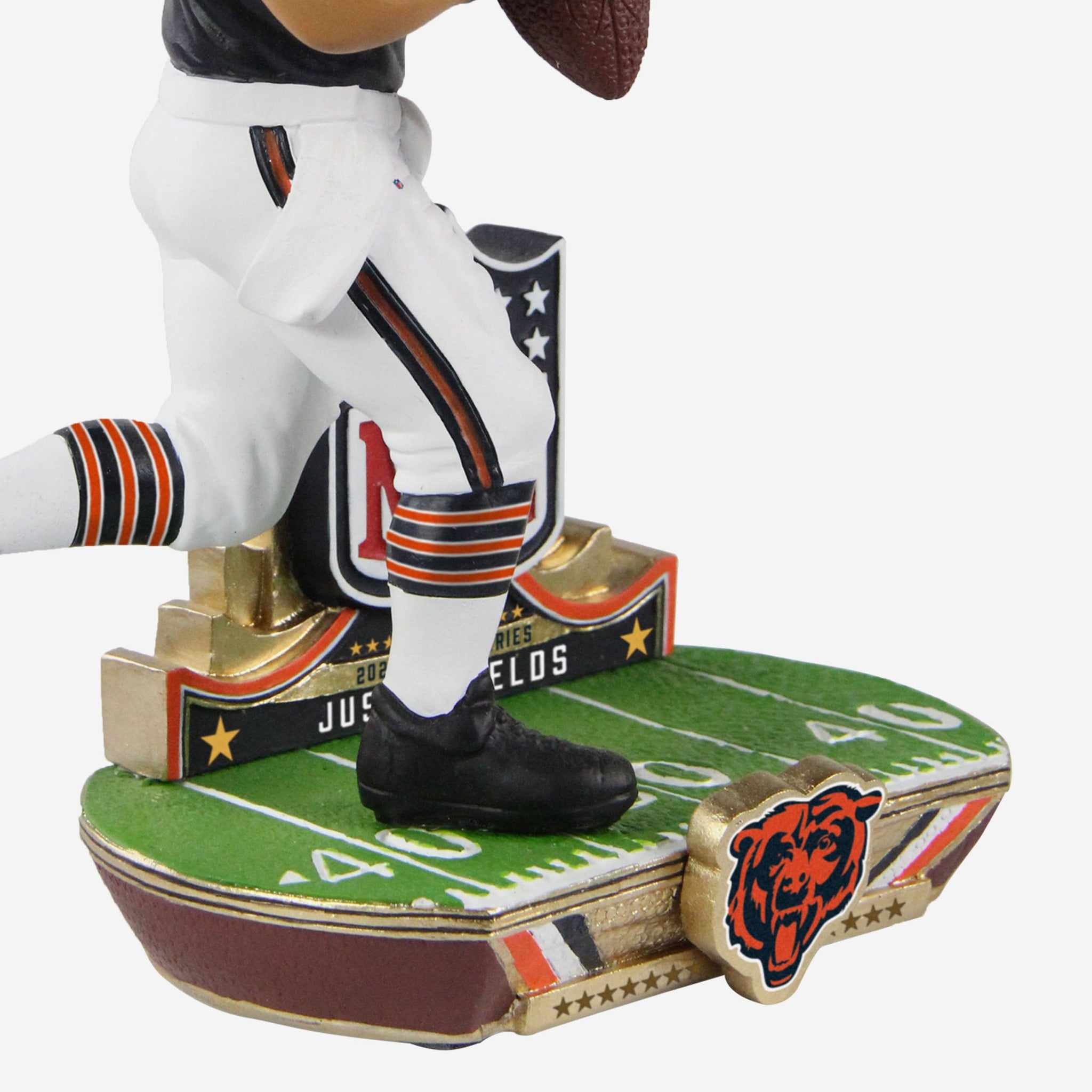 Justin Fields Chicago Bears FOCO 2021 Draft Pick #1 Bobblehead