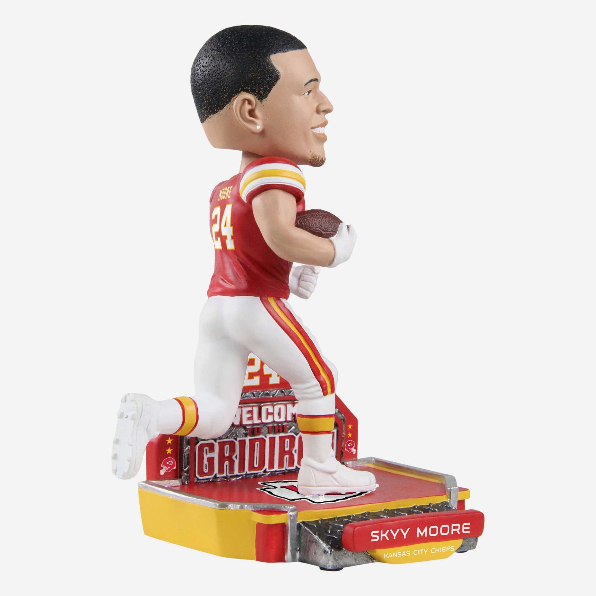 Skyy Moore (Kansas City Chiefs) Super Bowl LVII Champ Bobblehead - CLARKtoys