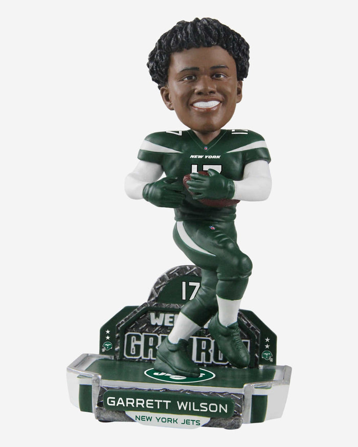 Garrett Wilson New York Jets 2022 Draft Pick Bobble FOCO NEW ORIG BOX sold OHIO STATE