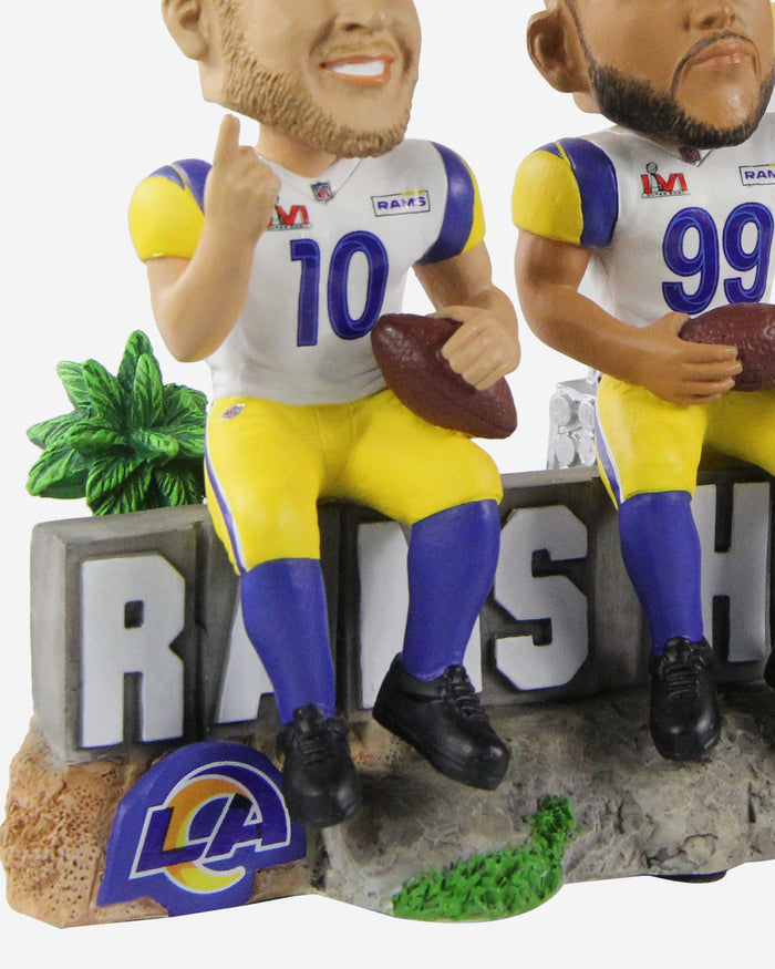 Los Angeles Rams Rams House Mini Bobblehead Scene FOCO - FOCO.com