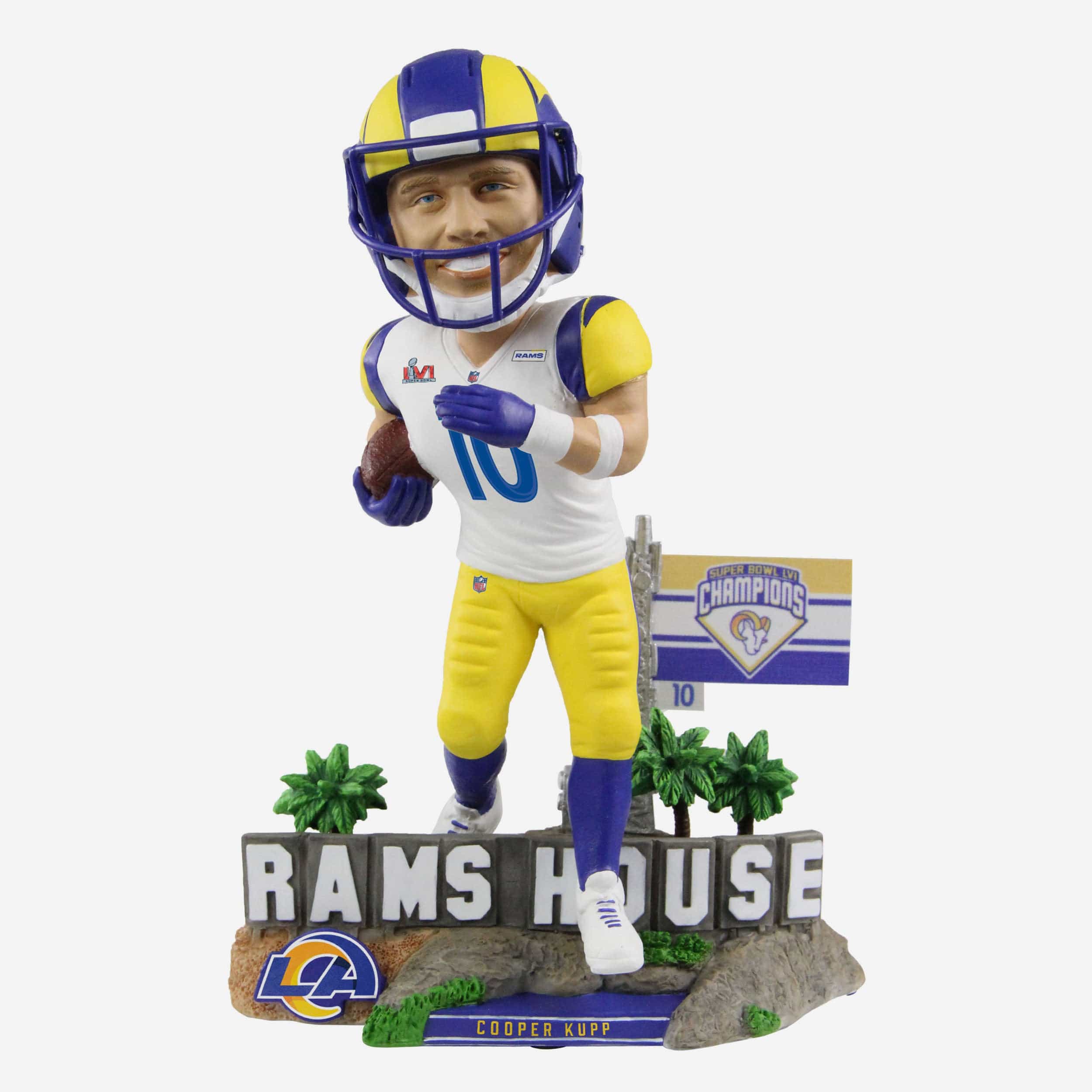 Cooper Kupp (Los Angeles Rams) Super Bowl LVI Champions MVP Bobblehead by FOCO