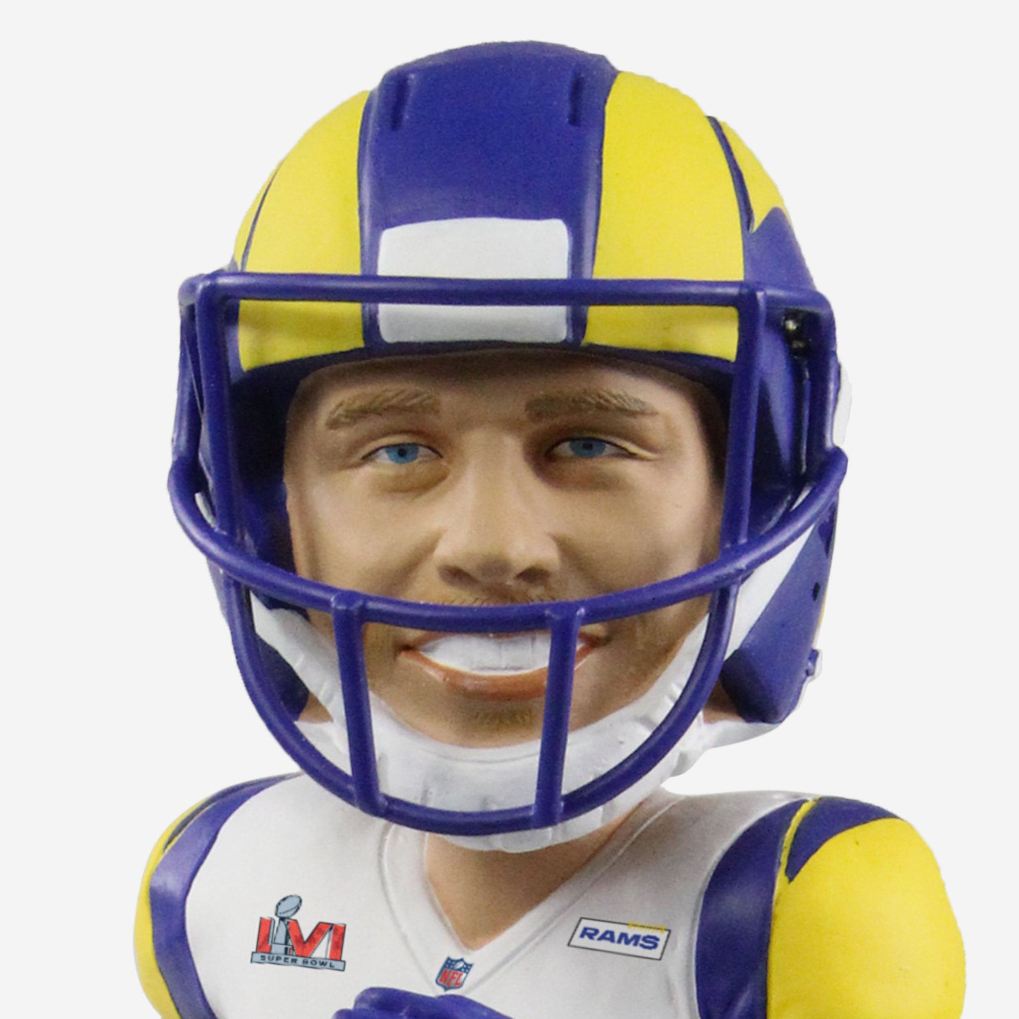 Cooper Kupp Los Angeles Rams Super Bowl LVI Champions Bobblehead Officially Licensed by NFL