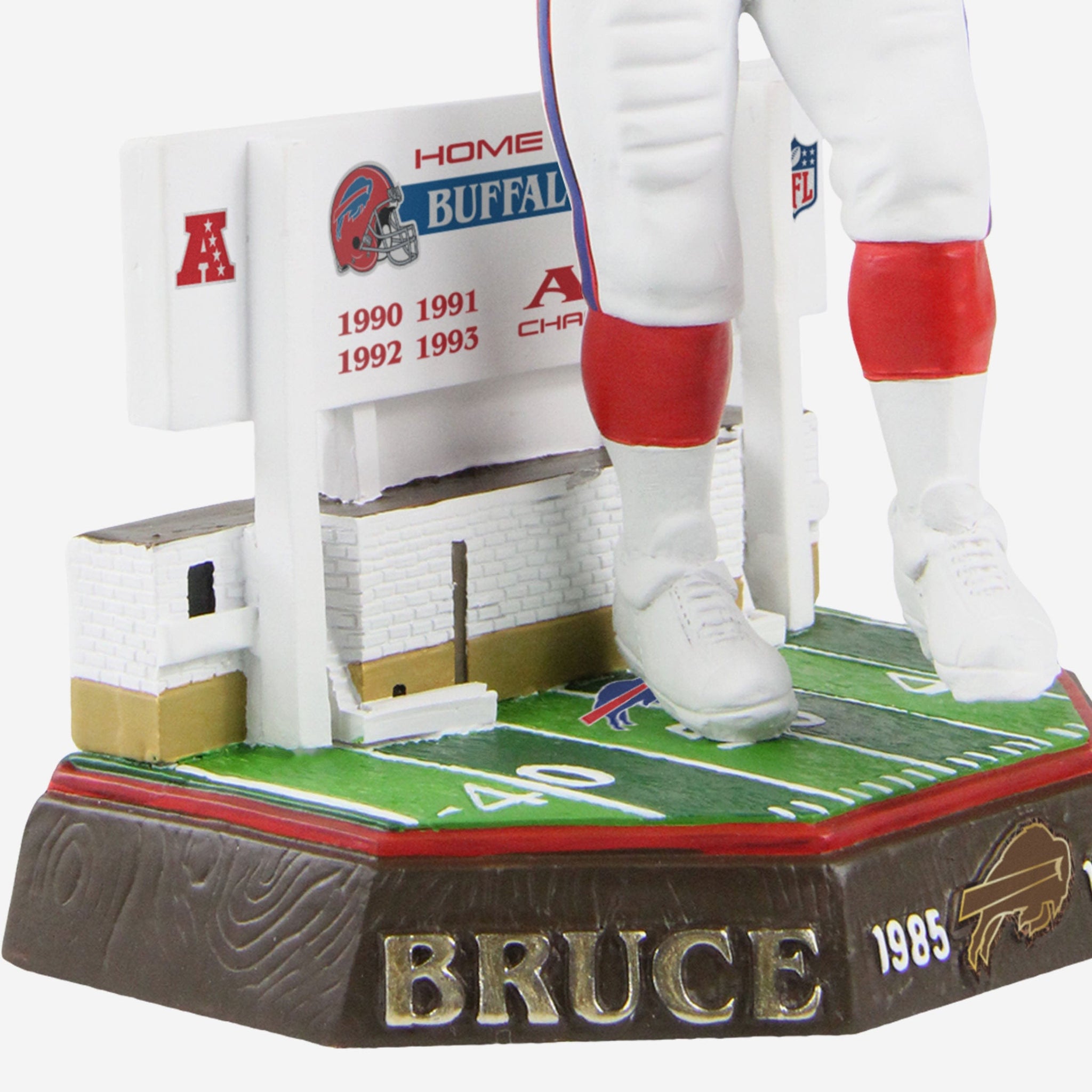 FOCO Releases Bruce Smith Buffalo Bills Retired Pro Gate Series Bobblehead  - Banged Up Bills