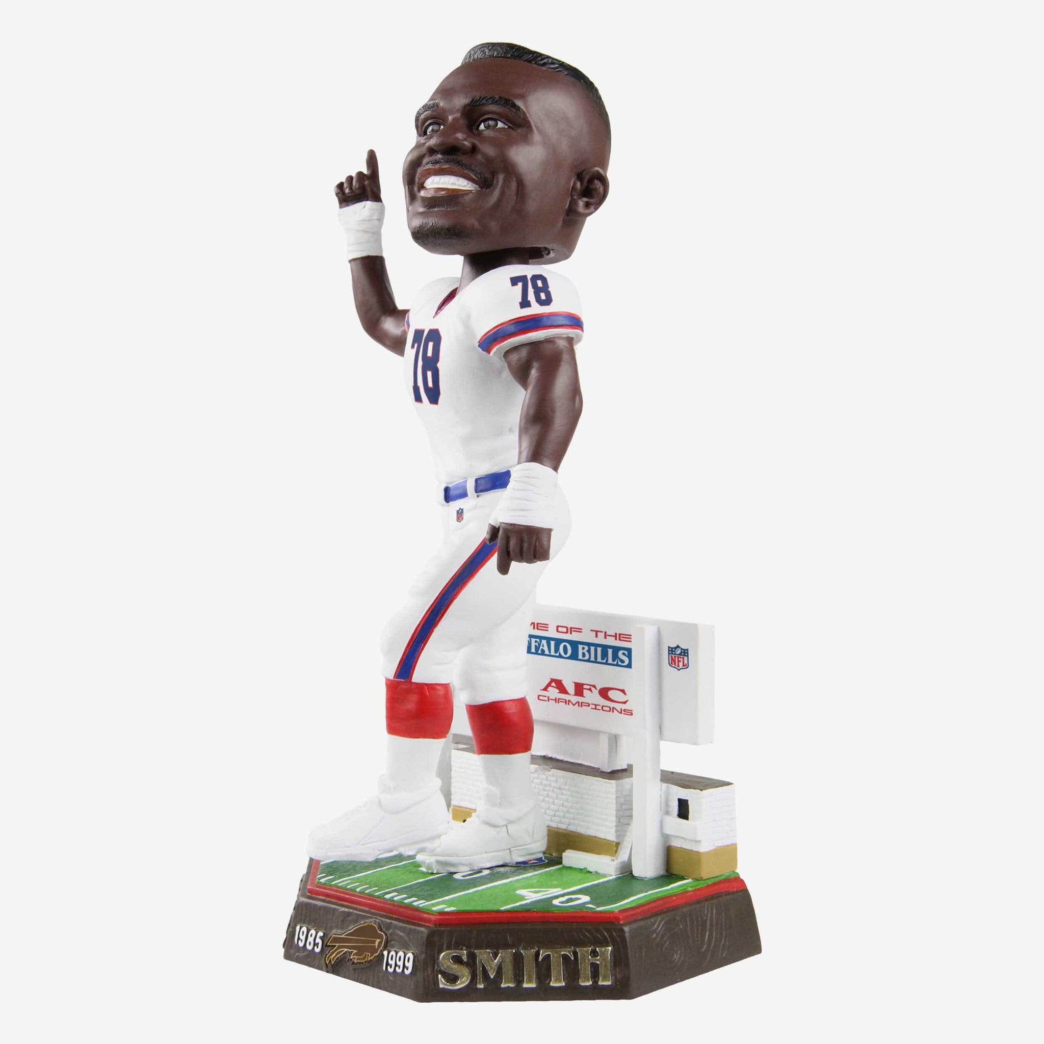 FOCO Releases Bruce Smith Buffalo Bills Retired Pro Gate Series Bobblehead  - Banged Up Bills