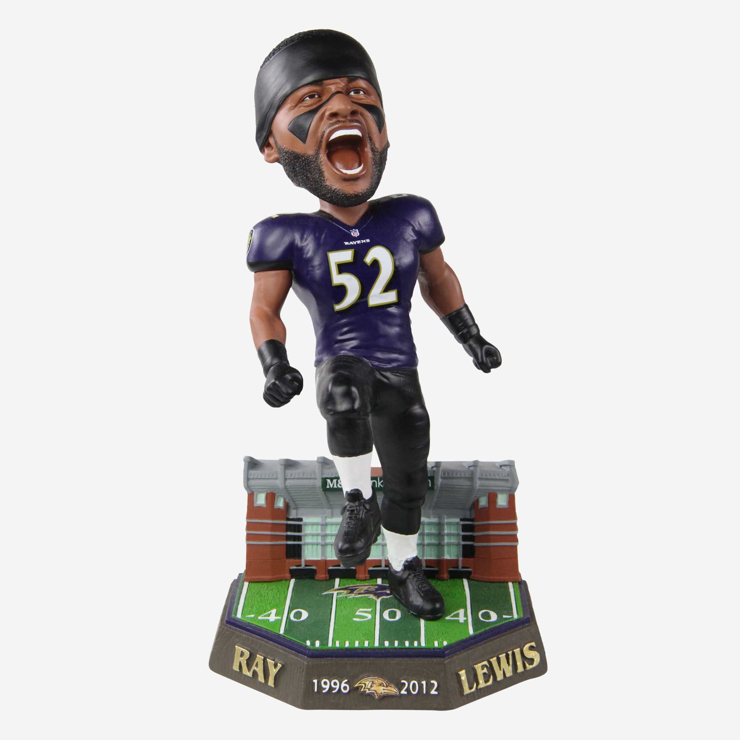 Ray Lewis Baltimore Ravens NFL Career Stats Bobblehead FOCO