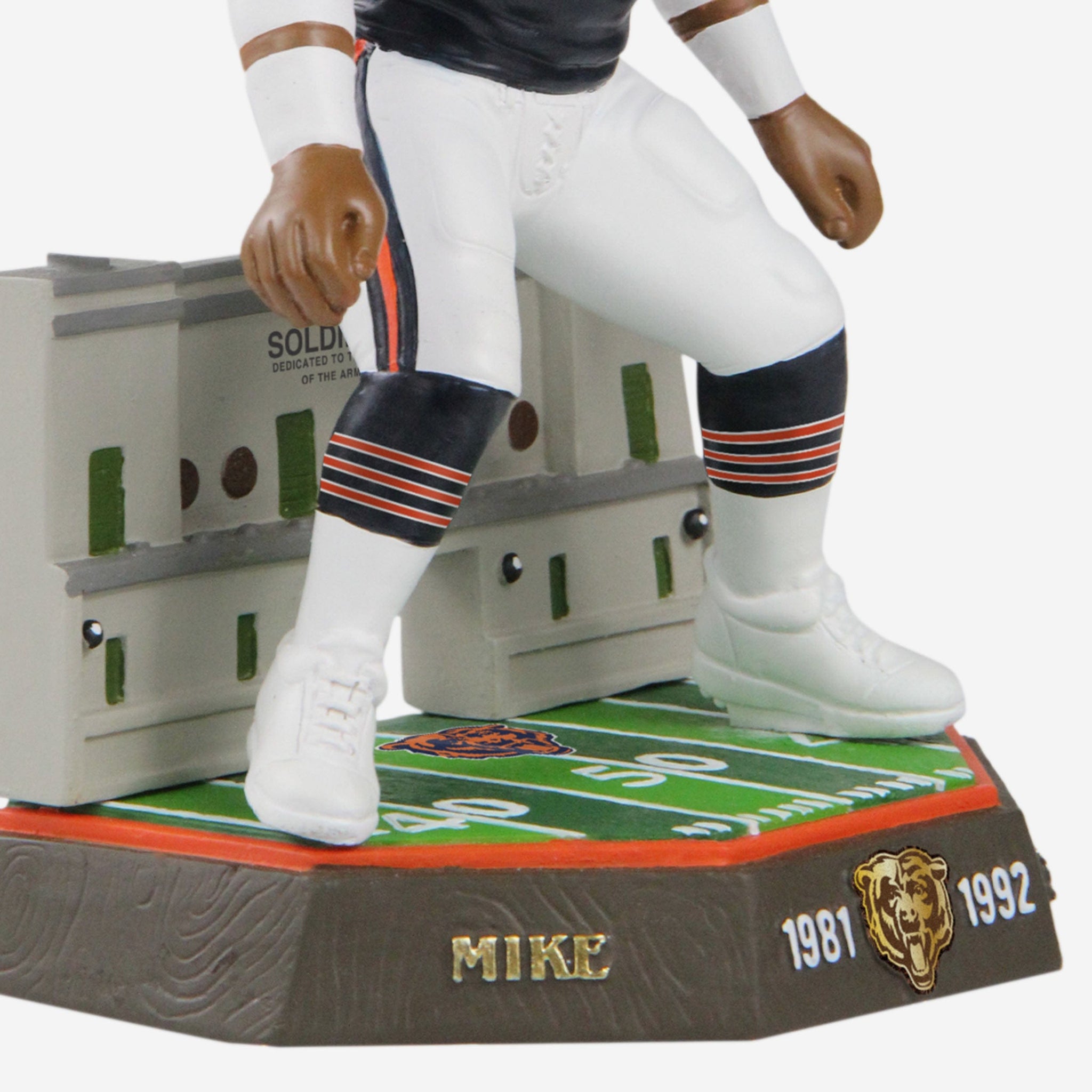 Vintage NFL Chicago Bears 'Samurai Mike' American Football