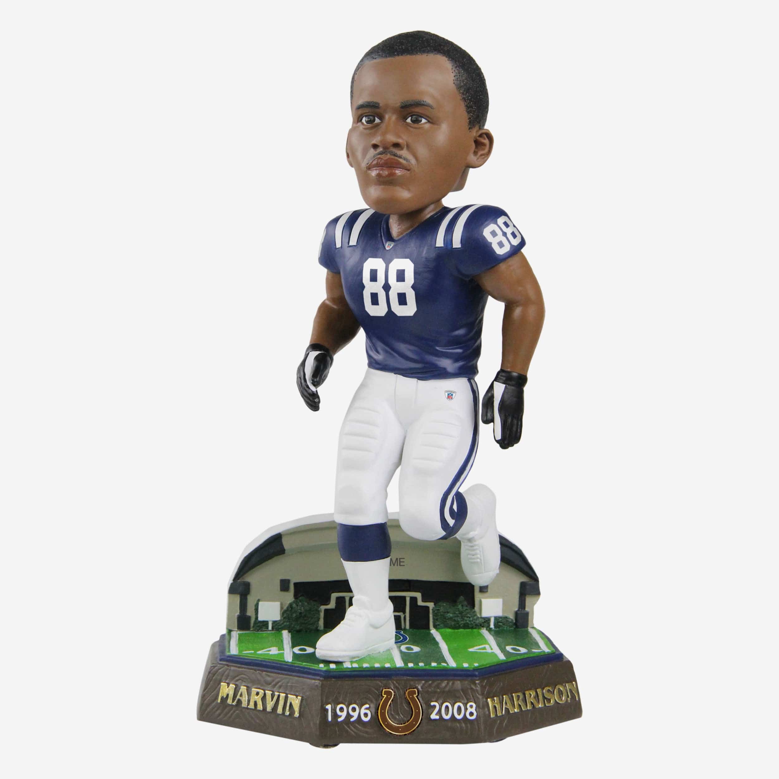 MARVIN HARRISON Indianapolis Colts SUPER BOWL XLI Ring Base Bobblehead NIB!