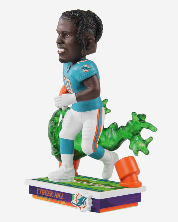 Tyreek Hill Miami Dolphins Slime Zone Bobblehead FOCO - FOCO.com