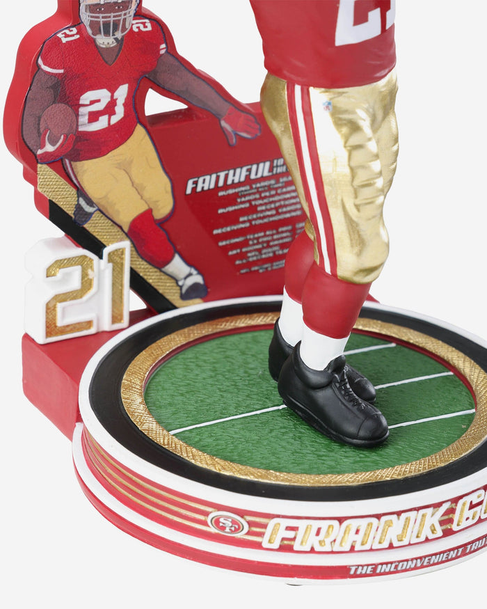 Frank Gore San Francisco 49ers Career Stats Ambassador Bobblehead FOCO