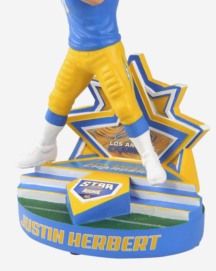 Justin Herbert Los Angeles Chargers Star Rookie Base Bobblehead FOCO - FOCO.com