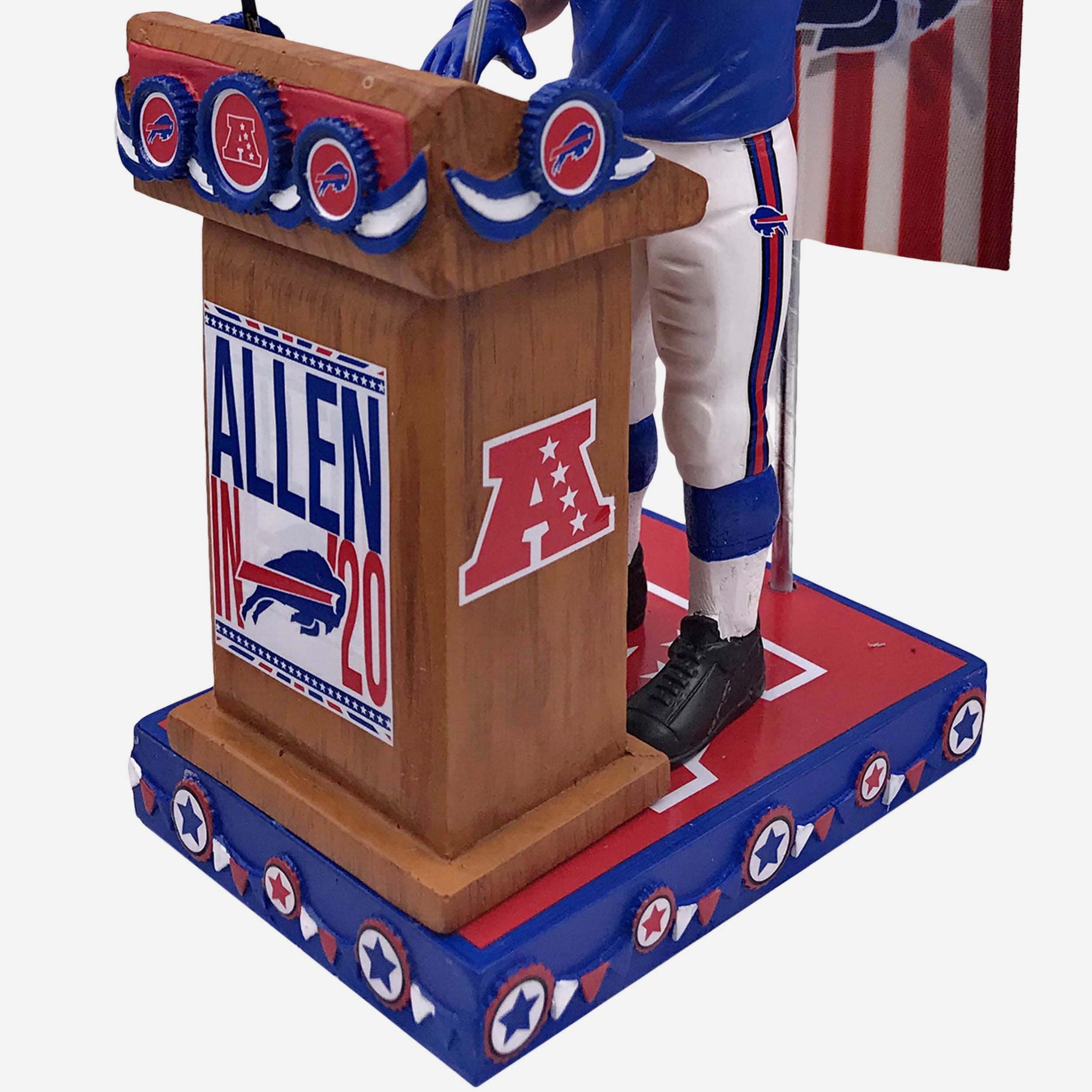 FOCO Josh Allen (Buffalo Bills) 4.5 Vinyl NFL Showstomperz Bobblehead