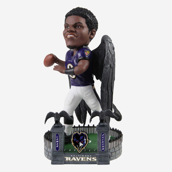 Baltimore Ravens Lamar Jackson Color Rush Bobblehead