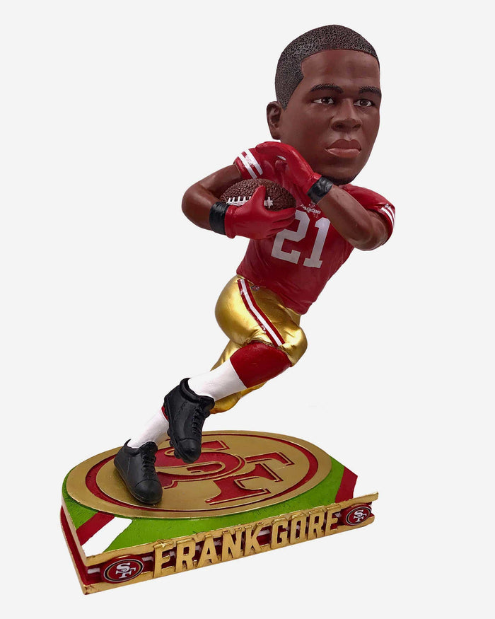 Frank Gore San Francisco 49ers Ambassador Action Pose Bobblehead FOCO - FOCO.com