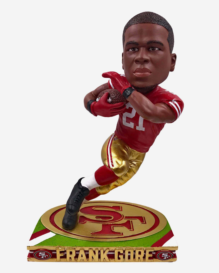 Frank Gore San Francisco 49ers Ambassador Action Pose Bobblehead FOCO - FOCO.com