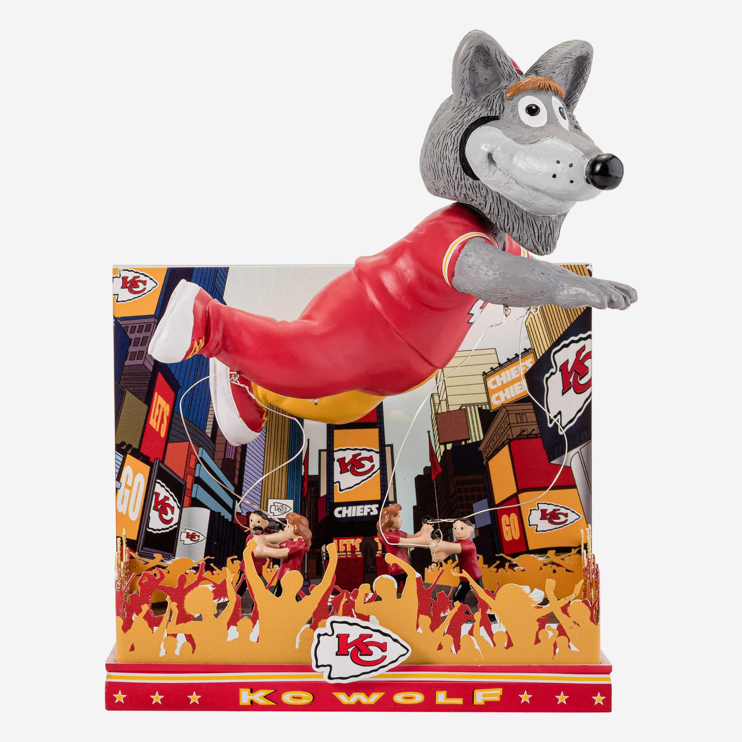 KC Wolf Kansas City Chiefs Thanksgiving Mascot Bobblehead FOCO