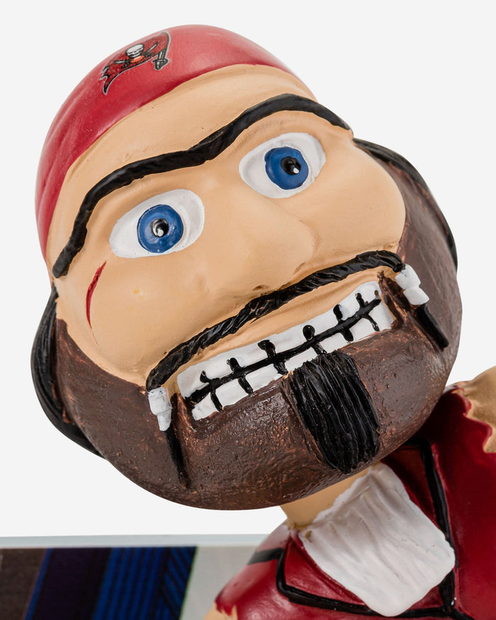 Captain Fear Tampa Bay Buccaneers Thanksgiving Mascot Bobblehead Officially Licensed by NFL