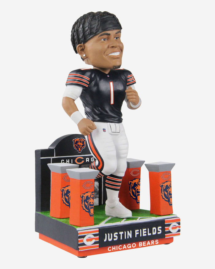 Justin Fields Chicago Bears Pregame Tunnel Entrance Bobblehead FOCO - FOCO.com