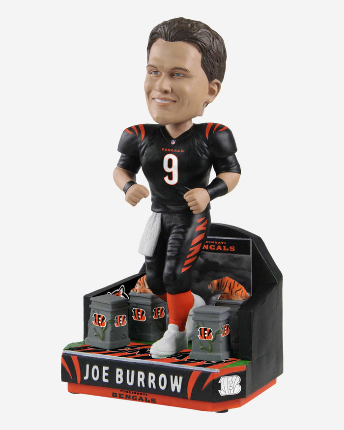 Joe Burrow Cincinnati Bengals Pregame Tunnel Entrance Bobblehead FOCO - FOCO.com