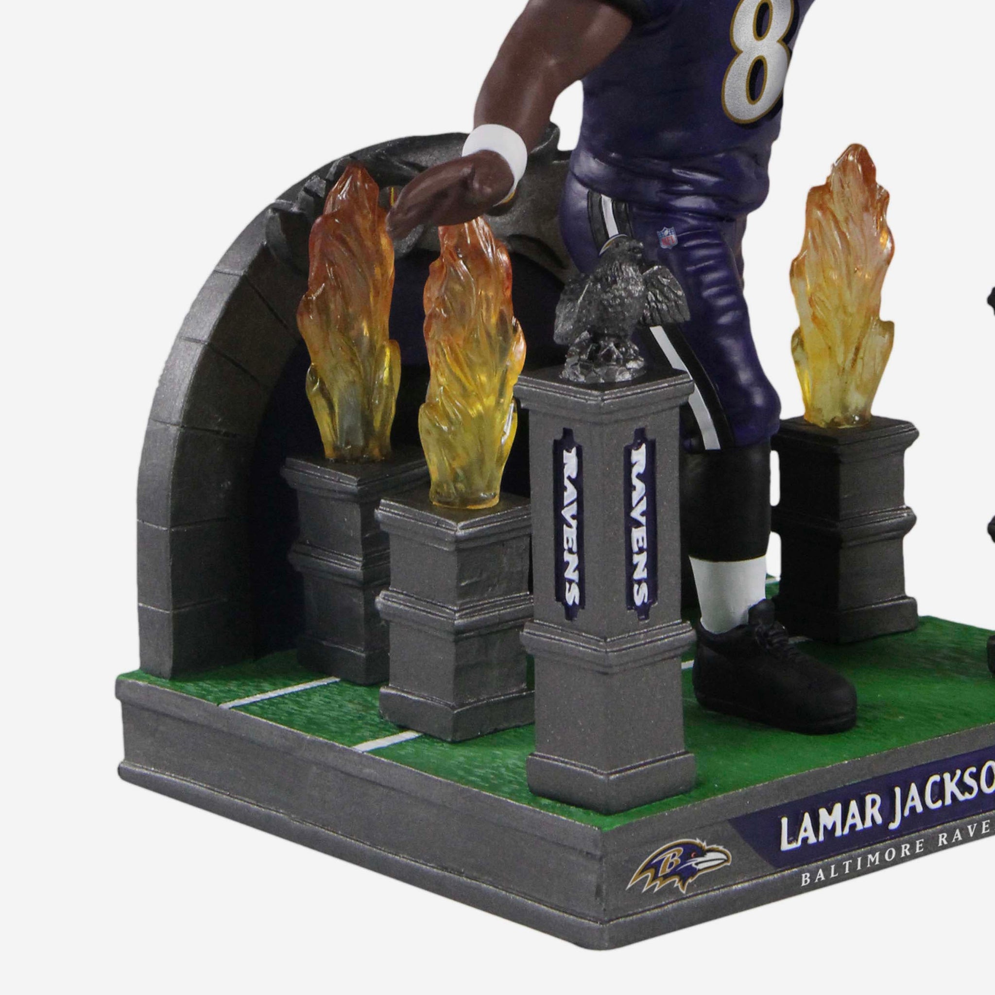 : Lamar Jackson Baltimore Ravens Showstomperz Mini 4 Tall  Bobblehead NFL : Sports & Outdoors