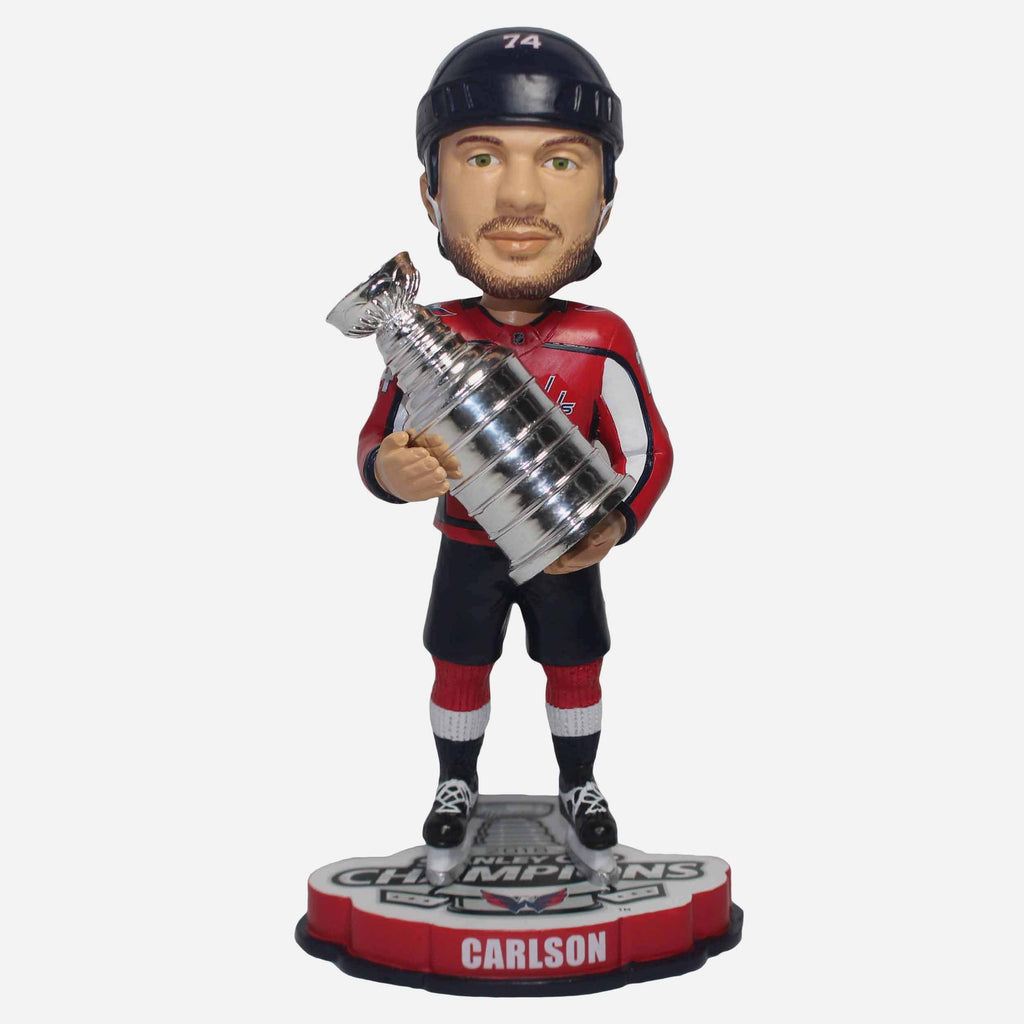 John Carlson Washington Capitals 2018 Stanley Cup Champions Bobblehead FOCO - FOCO.com